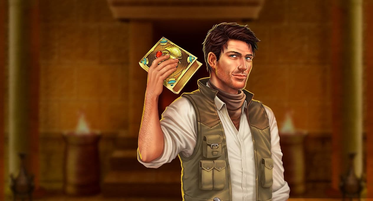 Imagem oficial da slot Book of Dead