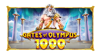 Imagem oficial da slot Gates of Olympus 1000