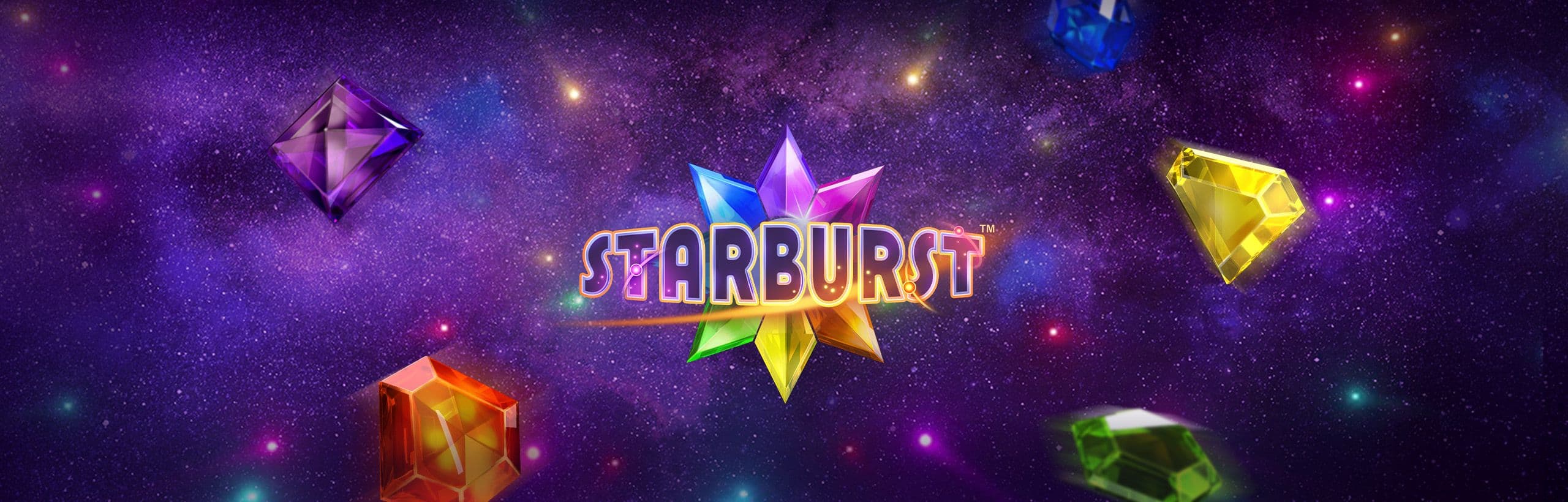 Imagem oficial da slot Starburst
